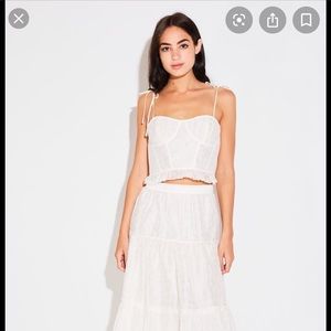 NWT Ulla Johnson Jeune Skirt & Isa Top Size 4